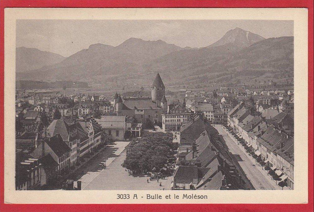 Cartoline postali: BULLE ET LE MOLÉSON – Usato da Grüningen venduto da Kartenlaube