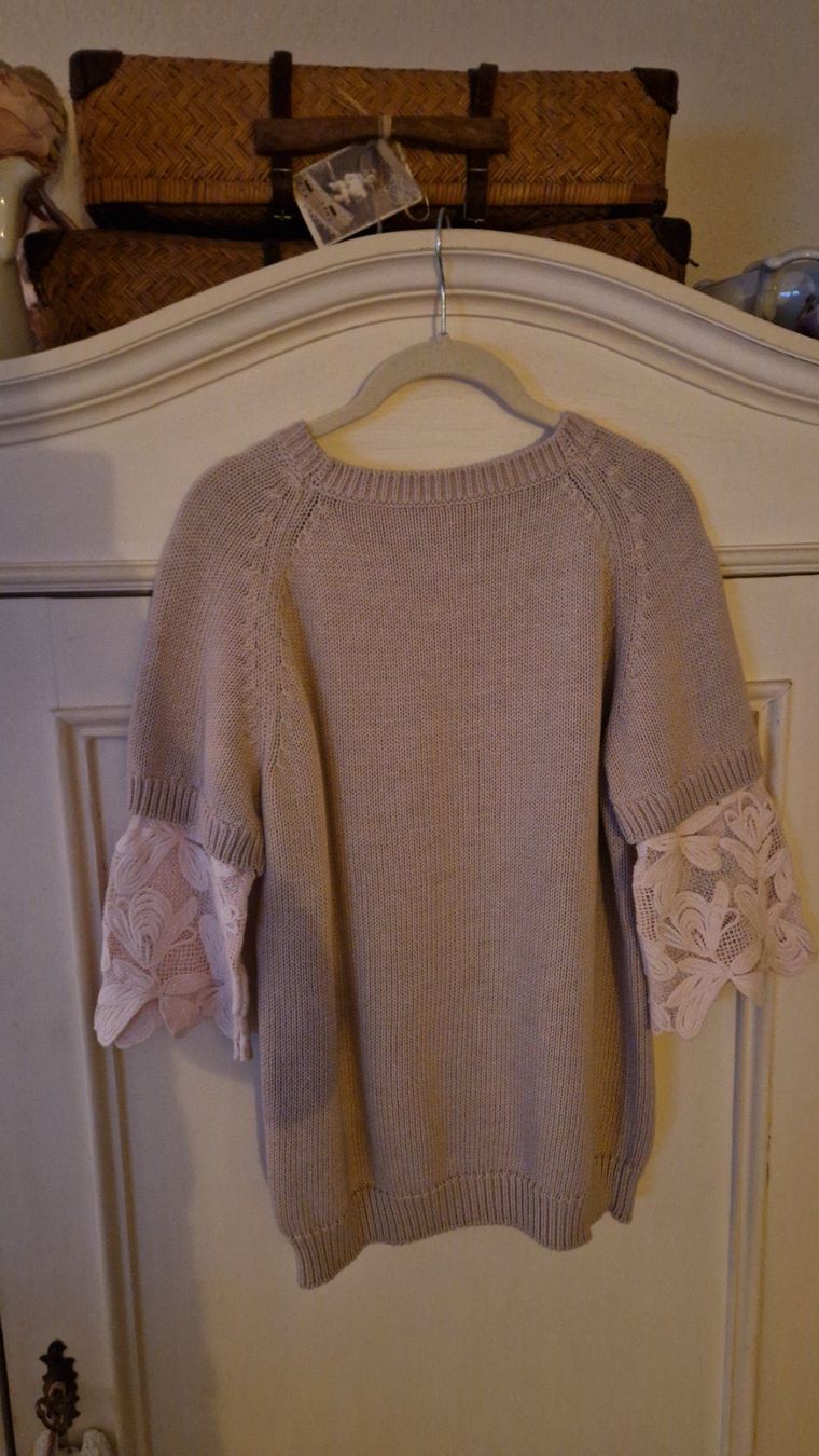 Chloé Maglioni & Felpe: See by Chloé Baumwollpullover mit Spitze – Usato da Rütihof venduto da Teddy1985 3
