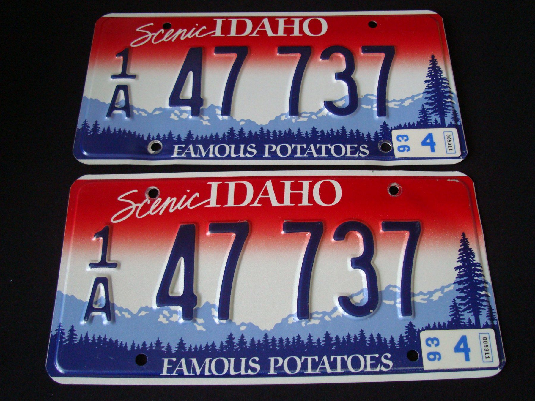 Ecriteaux: IDAHO 47 737 – D'occasion à Scherz par 5246