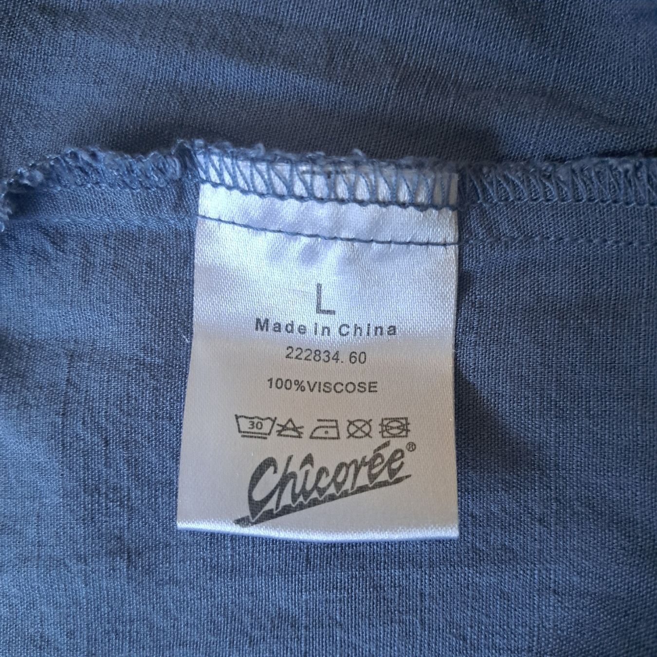 Vestiti: Chicoree Sommerkleid blau Grösse L – Usato da Kriegstetten venduto da Jakasi 2