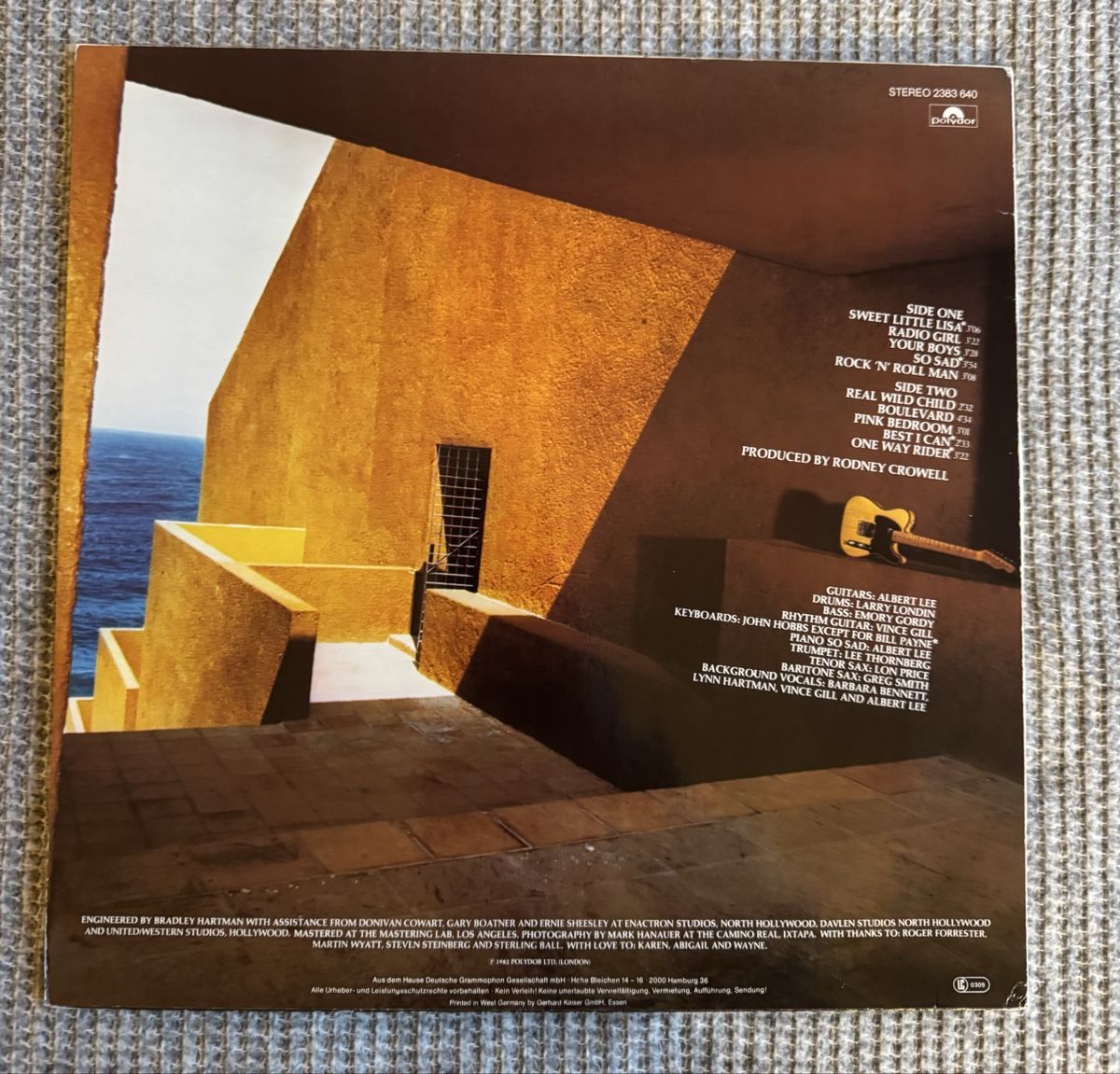 Dischi in vinile: Albert Lee - Albert Lee - LP - 80s – Usato da Rorbas venduto da BlackstarRecords 1