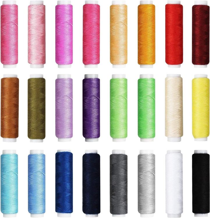Mini Nähset Nähzubehör 24 Farben inkl.