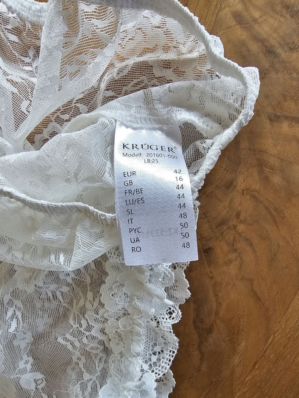 Krüger Camicette: Dirndl Bluse 42 – Nuovo e nell'imballaggio originale da Büttikon AG venduto da PAM120319 4