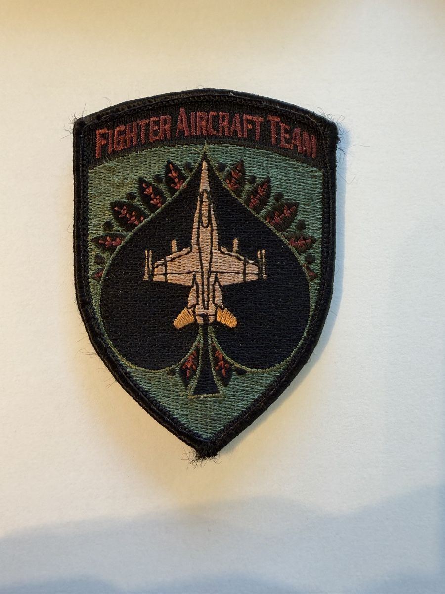Plaketten & Abzeichen: Fighter Aicraft Team patch – Gebraucht aus Chamoson von Lio_Rey