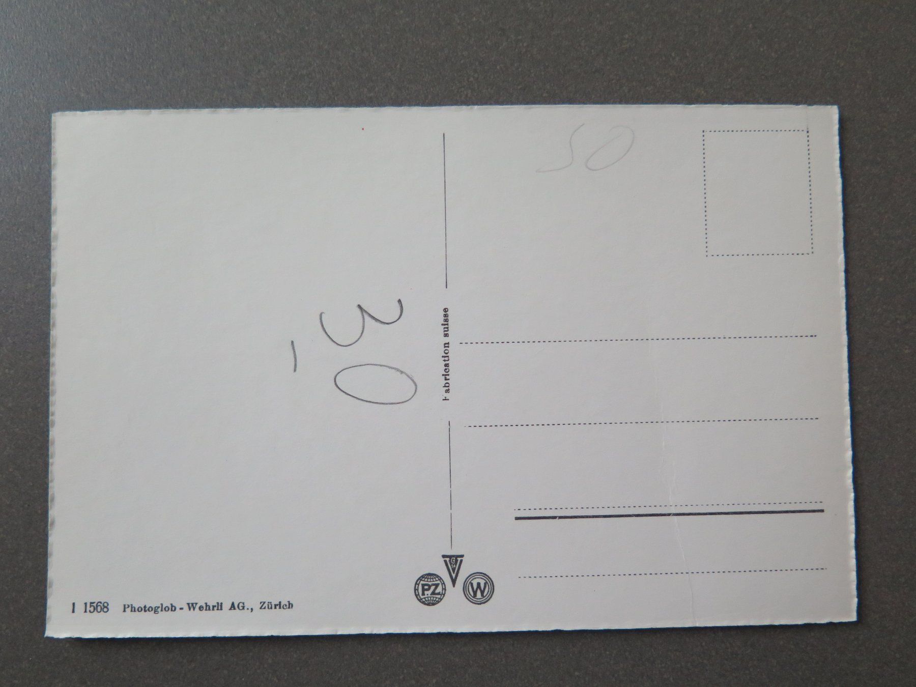 Cartoline postali: OLTEN - BRÜCKE MIT POSTAUTO – Usato da Wittenbach venduto da lipasal 1