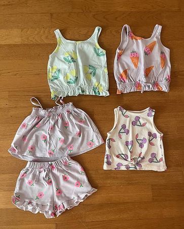 Sommer-Set für Mädchen  4 Teile