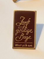 1 Pin Zunft zum goldige Boge Wetzikon