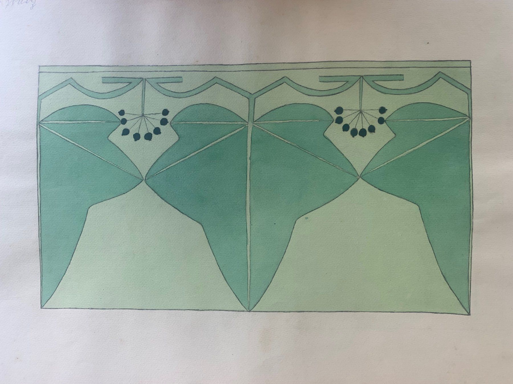 Papiers peints: Tapetenentwürfe – D'occasion à Ermensee par Alainmischler 4