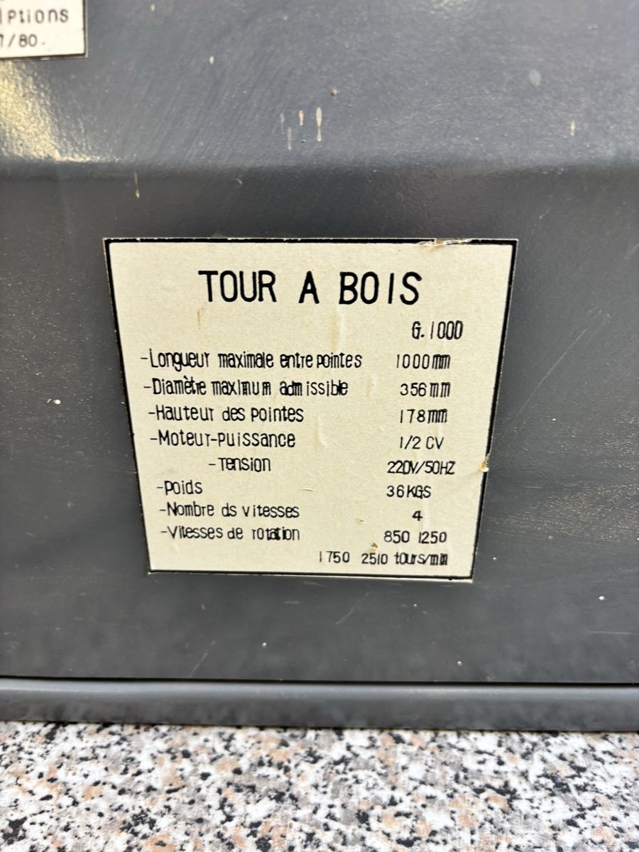 Tutte le macchine: Drechselbank – Usato da Herznach venduto da bossard01 3