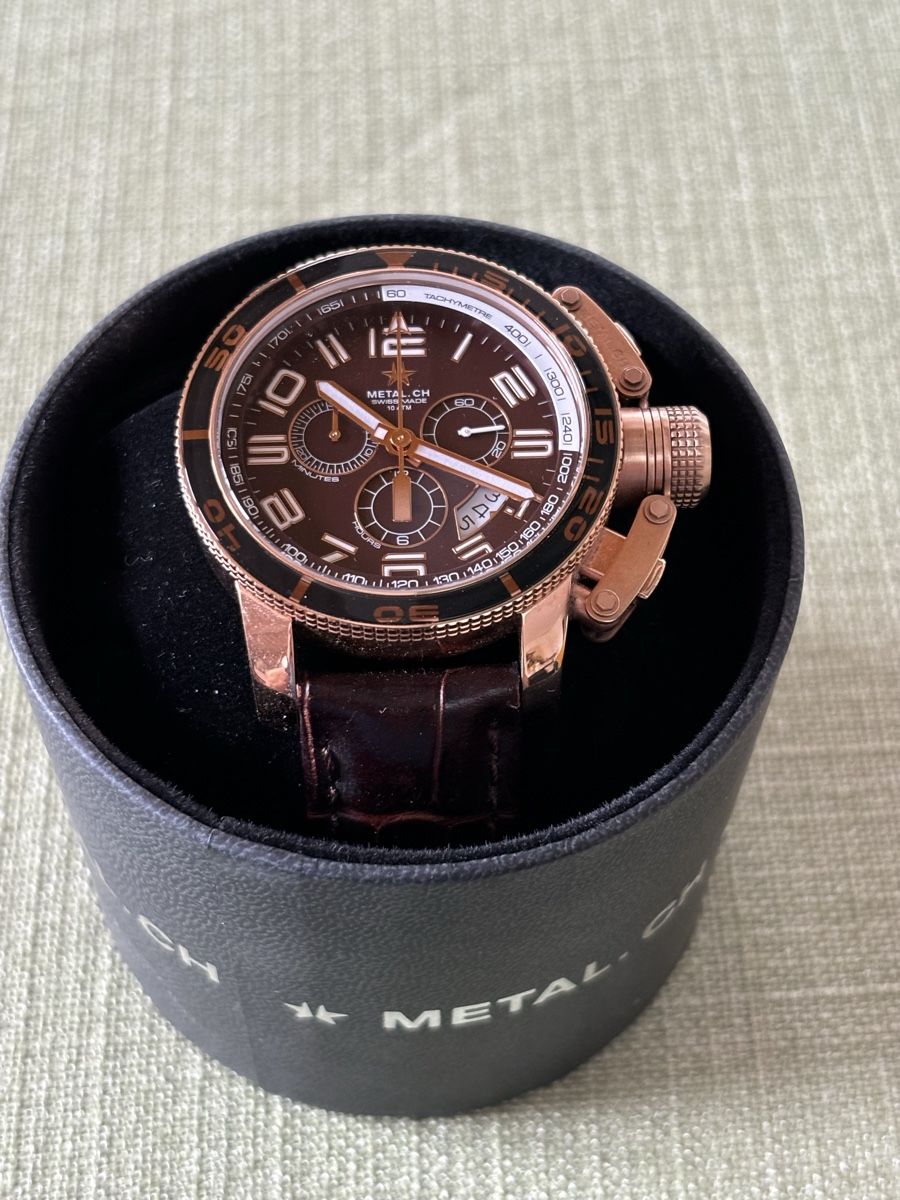 Orologi: Sehr schöne Uhr METAL.CH – Usato da Buchs ZH venduto da supervendedor