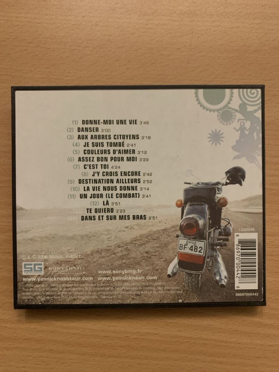 CD: CD Yannick Noah - Charango - Album  – Usato da Salavaux venduto da Lune_Diurne 1