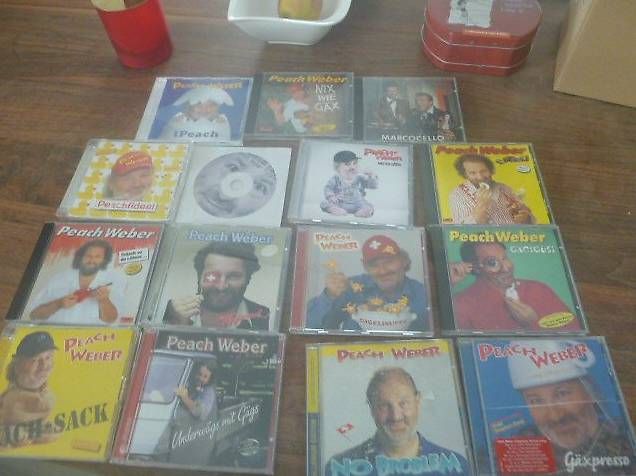 CDs: 14x Peach Weber CD – D'occasion à Neu St. Johann par Isputnik
