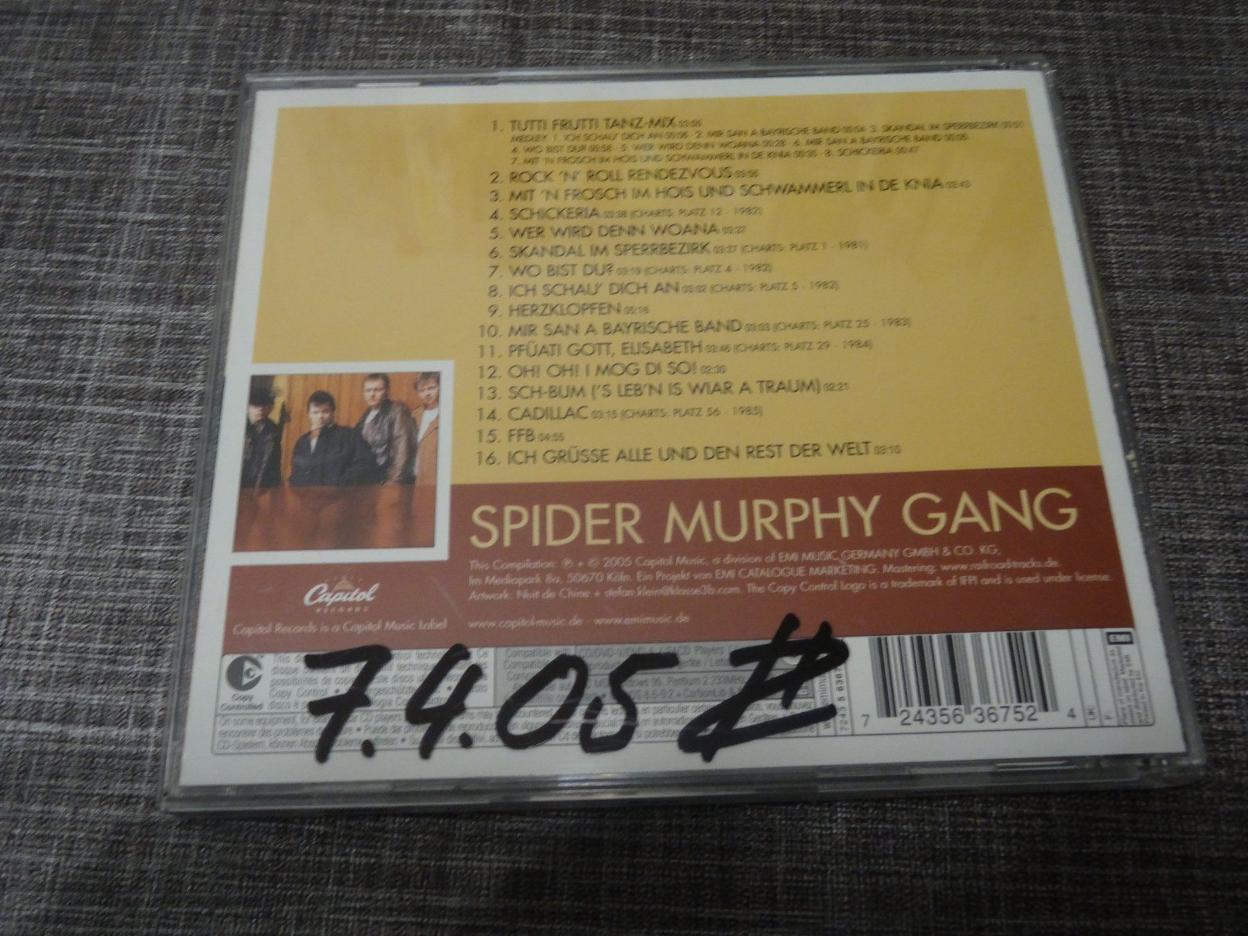 CDs: Spider Murphy Gang CD – D'occasion à Olten par Disc-Ausverkauf 1