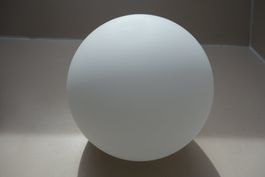 Lampenschirm Milchglas für Kugellampen Durchmesser ca. 18 cm