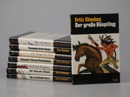 Fritz Steuben Tecumseh Bücher Sets