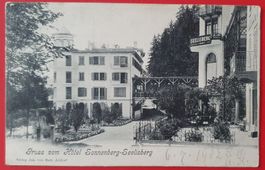 Gruss vom Hotel Sonnenberg-Seelisberg 1902