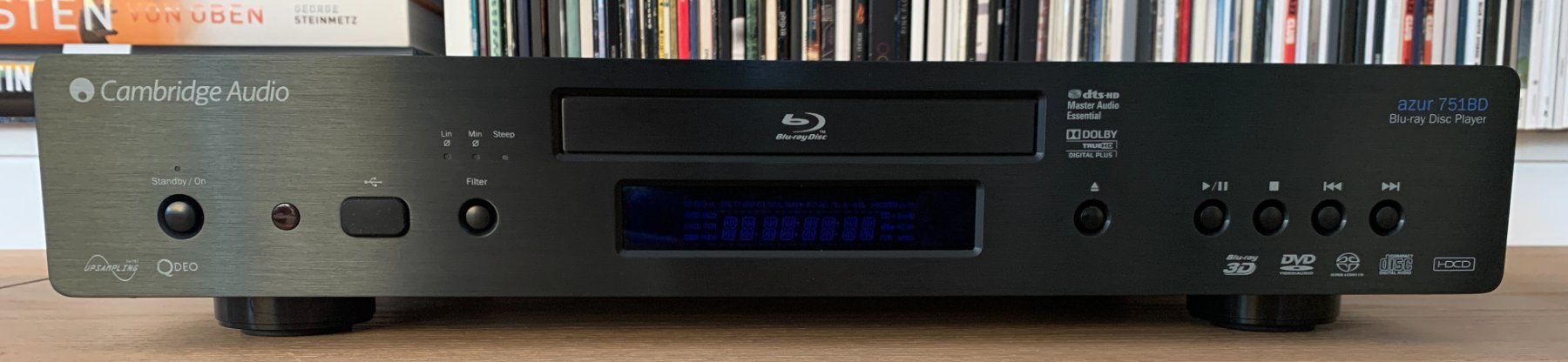 Cambridge Audio Multimediaplayer & Streamer: Cambridge Audio Azur 751 BD Blu-Ray-Player schwarz – Gebraucht aus Hergiswil NW von escheria