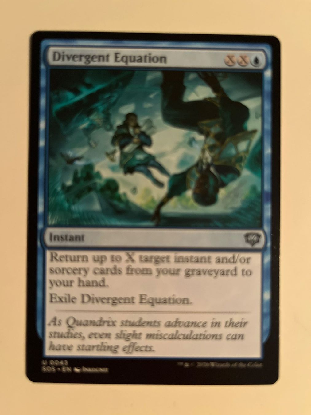 Magic The Gathering Carte collezionabili: 1 x Divergent Equation - Magic: The Gathering - MtG – Usato da Kriens venduto da Shadi1980