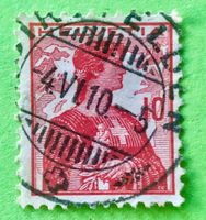  Nr.120 Brustbild der Helvetia mit Schwert GESTEMPELT   