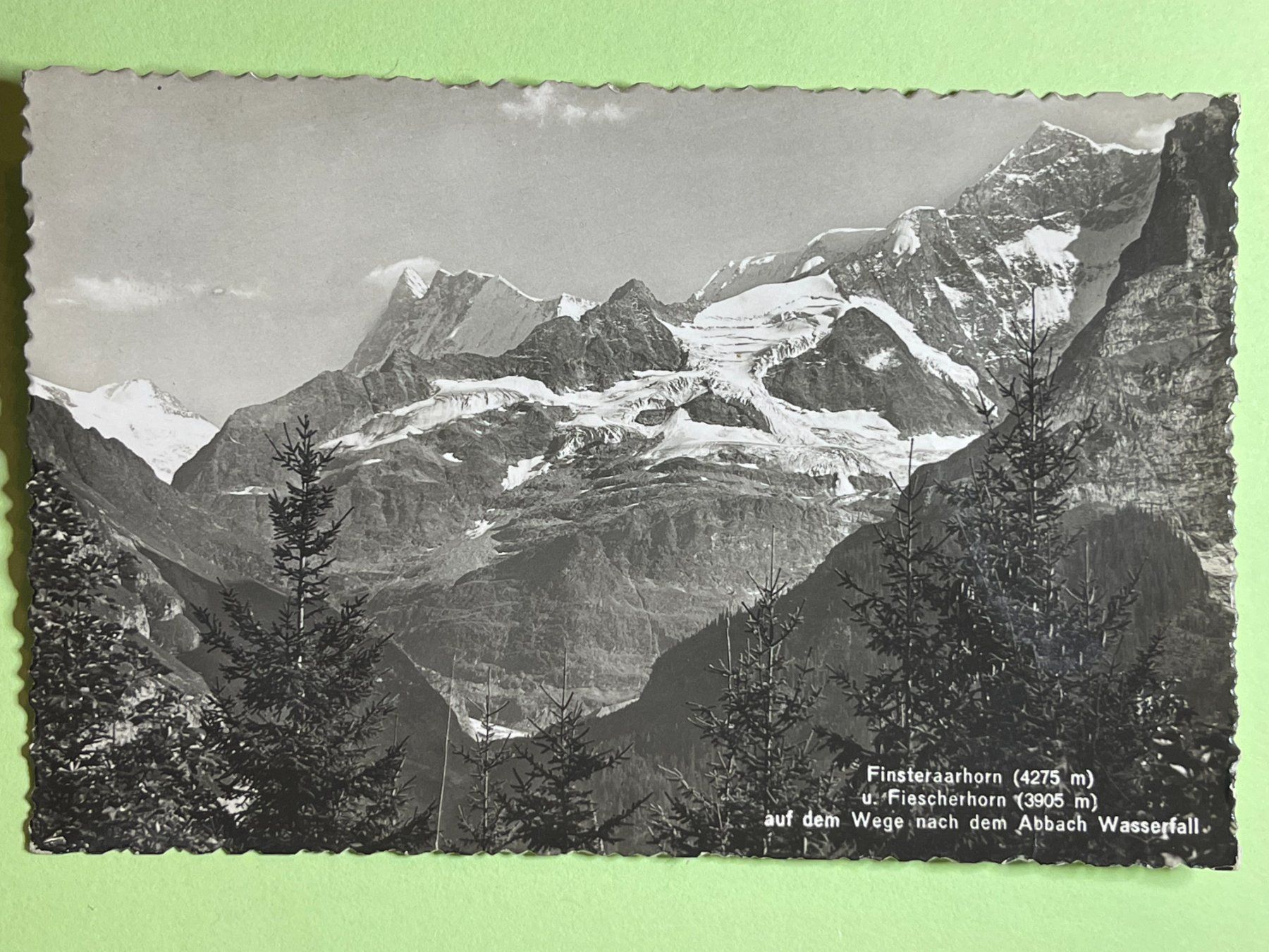 Ansichtskarten: Finsteraarhorn – Gebraucht aus Steg VS von _vinci_