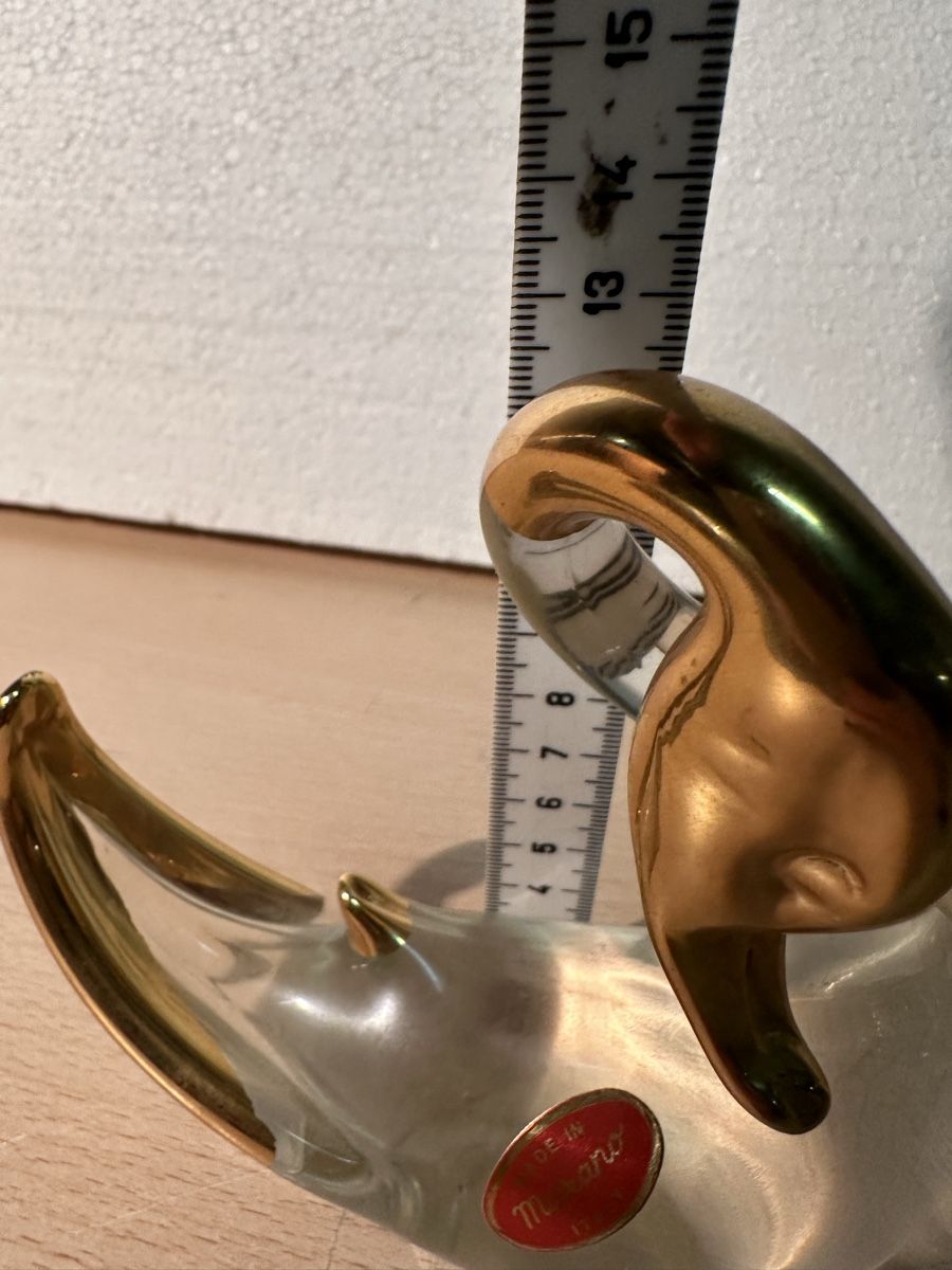 Murano Alle Dekorationen: Cygne en verre de Murano doré, 25cm – Gebraucht aus Lausanne von artnouveau04 5