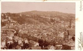 Fotografie St. Gallen um 1900