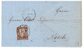 3.II.1876 Brief von Arlesheim nach Aesch