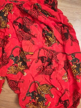 Rote Hose von Masaba (Indien), Gr. S, neu, passt Gucci