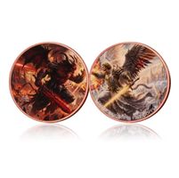 2 x 1 OZ Kupfermünze Himmel vs Hölle 