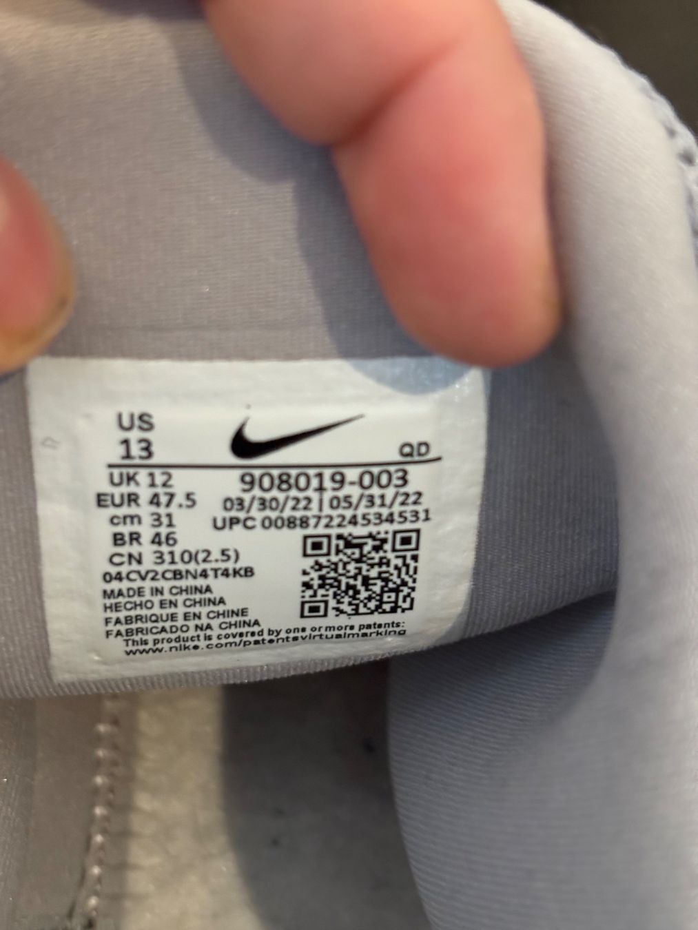 Nike Herrenschuhe: Nike Sneaker Grösse 47.5 – Gebraucht aus Reiden von verjaques 3