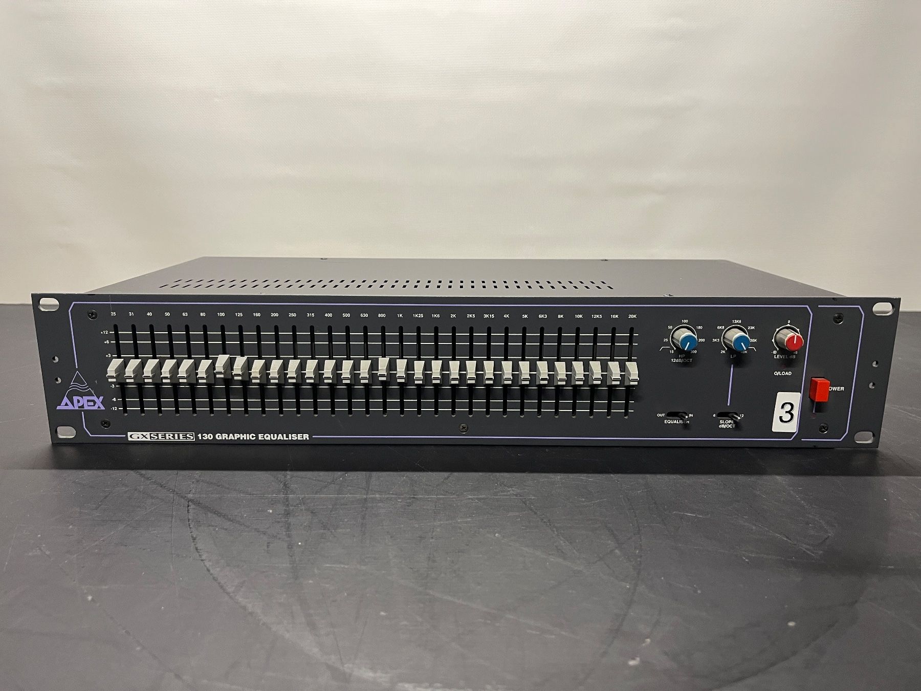 Equalizzatori: APEX GX Series 130 Grafischer Equalizer – Usato da Zizers venduto da fiduciar
