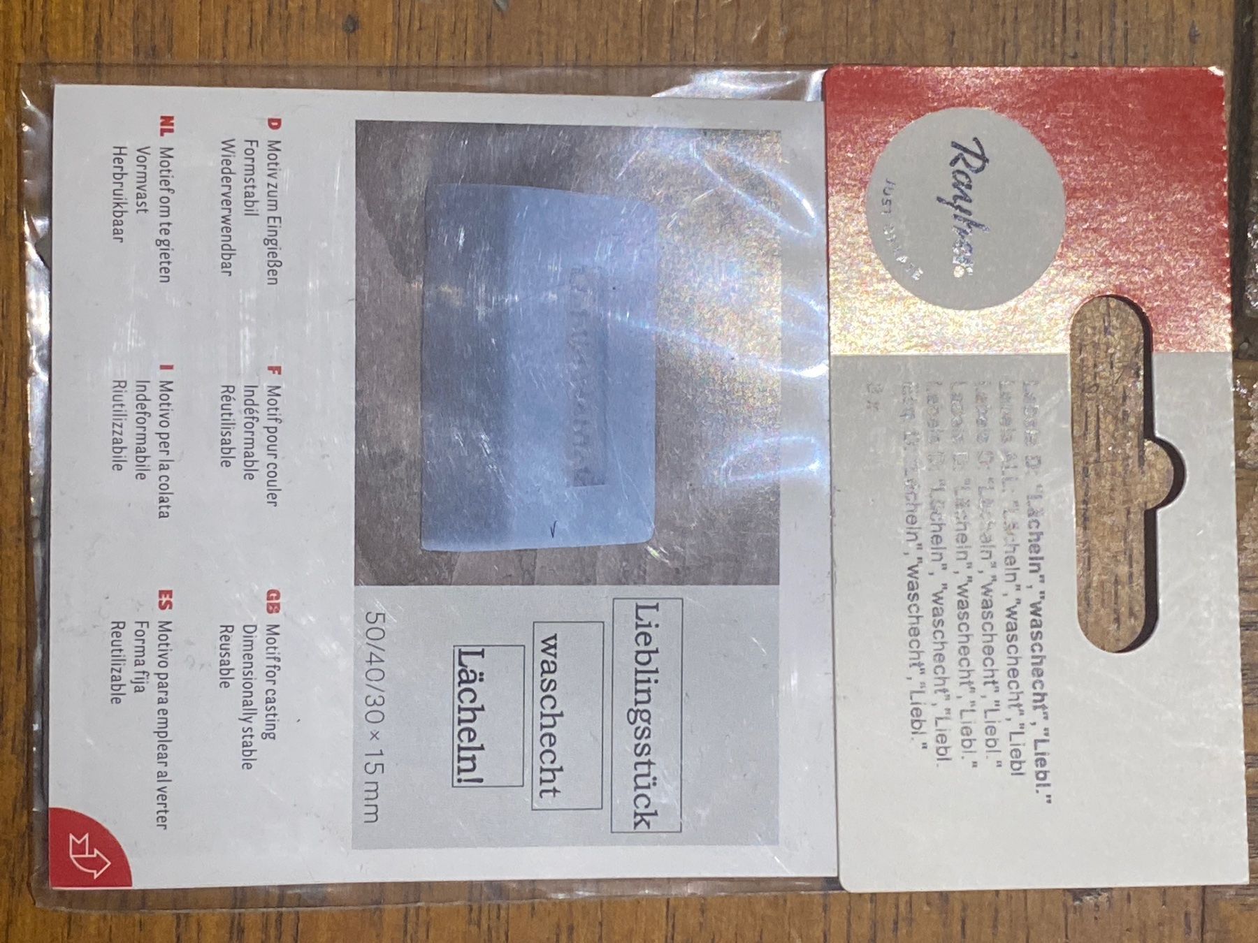 Teglie da forno: Motiv eingiessen seife motif savon – Nuovo e nell'imballaggio originale da Lajoux JU venduto da Briard0