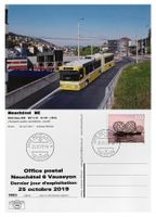Neuchâtel Vauseyon Letzttag Post Trolleybus transN NAW Hess