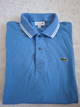 Polo Lacoste bleu taille XXL état neuf