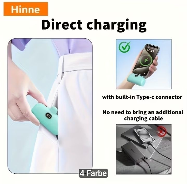 Batterie: Mini Pocket Powerbank 5000mAh weiss – Nuovo e nell'imballaggio originale da Kerns venduto da mar75kus 3