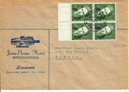 Brief, Lausanne 1946