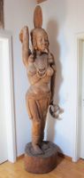 Afrikanische Holzfigur „Die Frau“