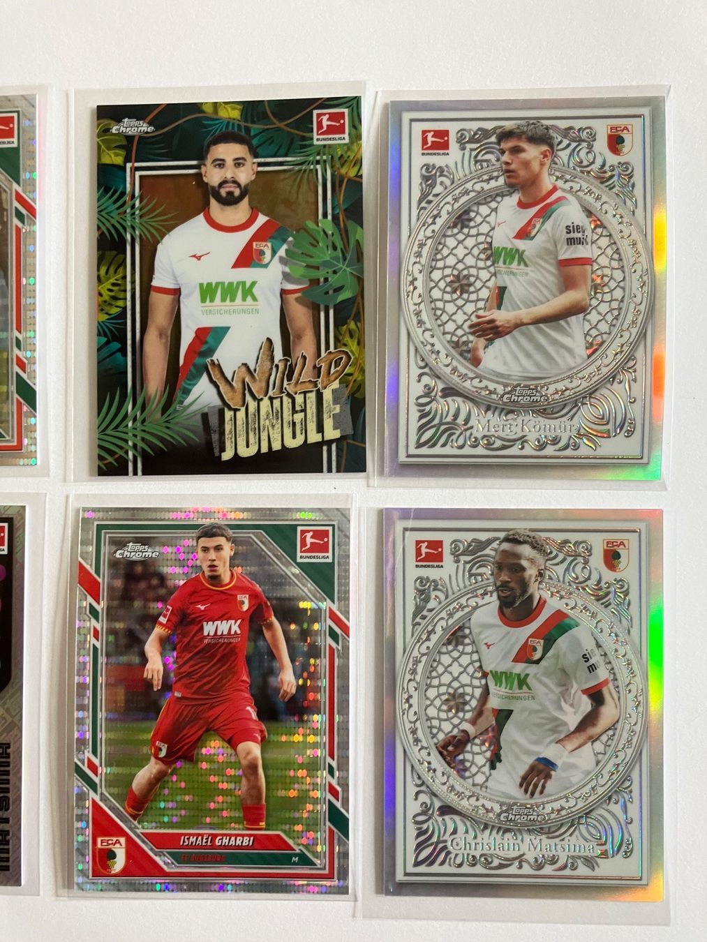 Topps Carte collezionabili: FCA Augsburg 8 Trading Cards Topps Chrome – Nuovo (secondo la descrizione) da Schaffhausen venduto da Zappelfry 2