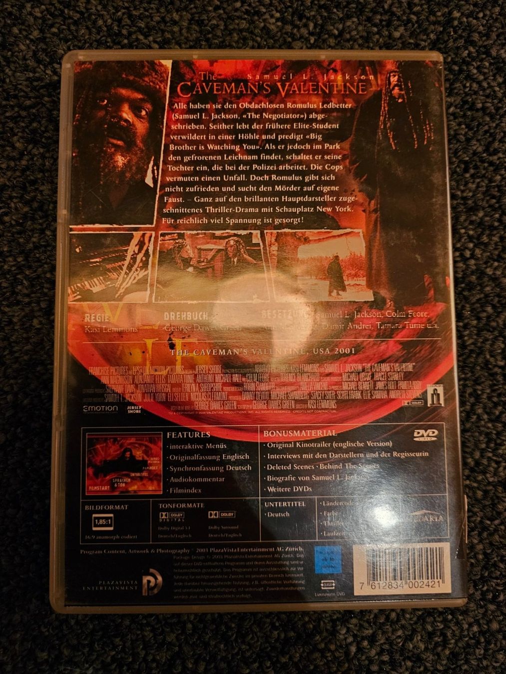Tutti i DVDs: THE CAVEMANS VALENTINE(13567) – Usato da Ruswil venduto da M71 1