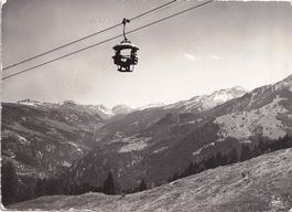 AK sw Sessellift Brambrüeschbahn 1964