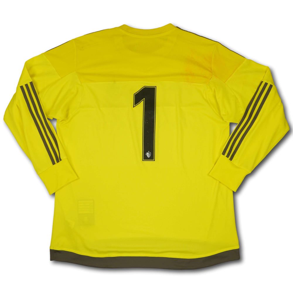 Maglie: FC Basel 2015-16 Trikot torhüter  - #1 - – Usato da Zürich venduto da RetroShirts 1