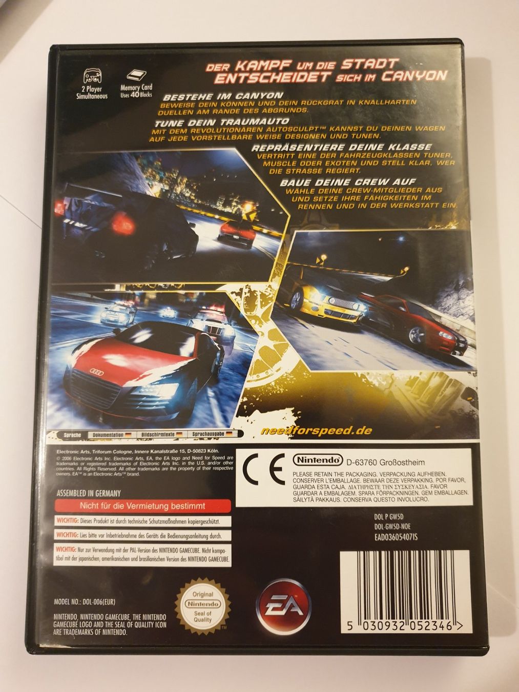 Giochi: Need for Speed Carbon / Nintendo Gamecube – Usato da Rain venduto da Rou_z26r 1
