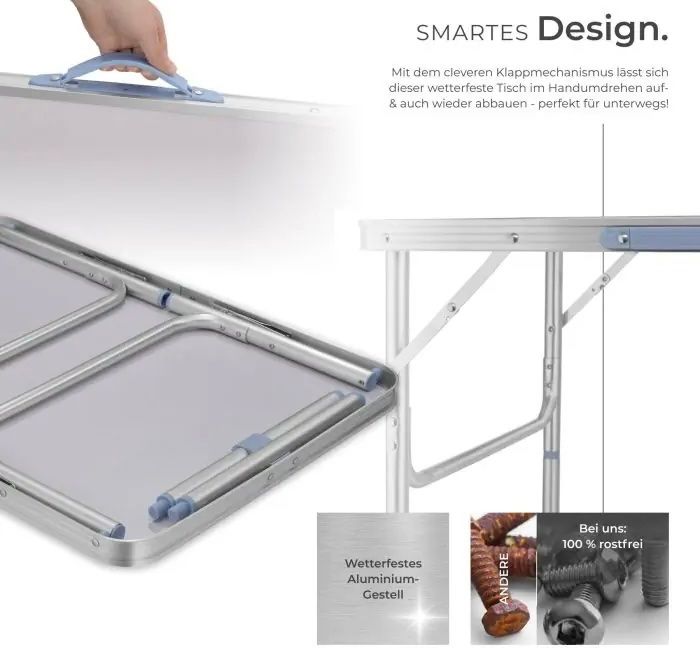 Tables: Campingtisch Lothar – Neuf avec emballage d'origine à Oberegg par MR-shop 2