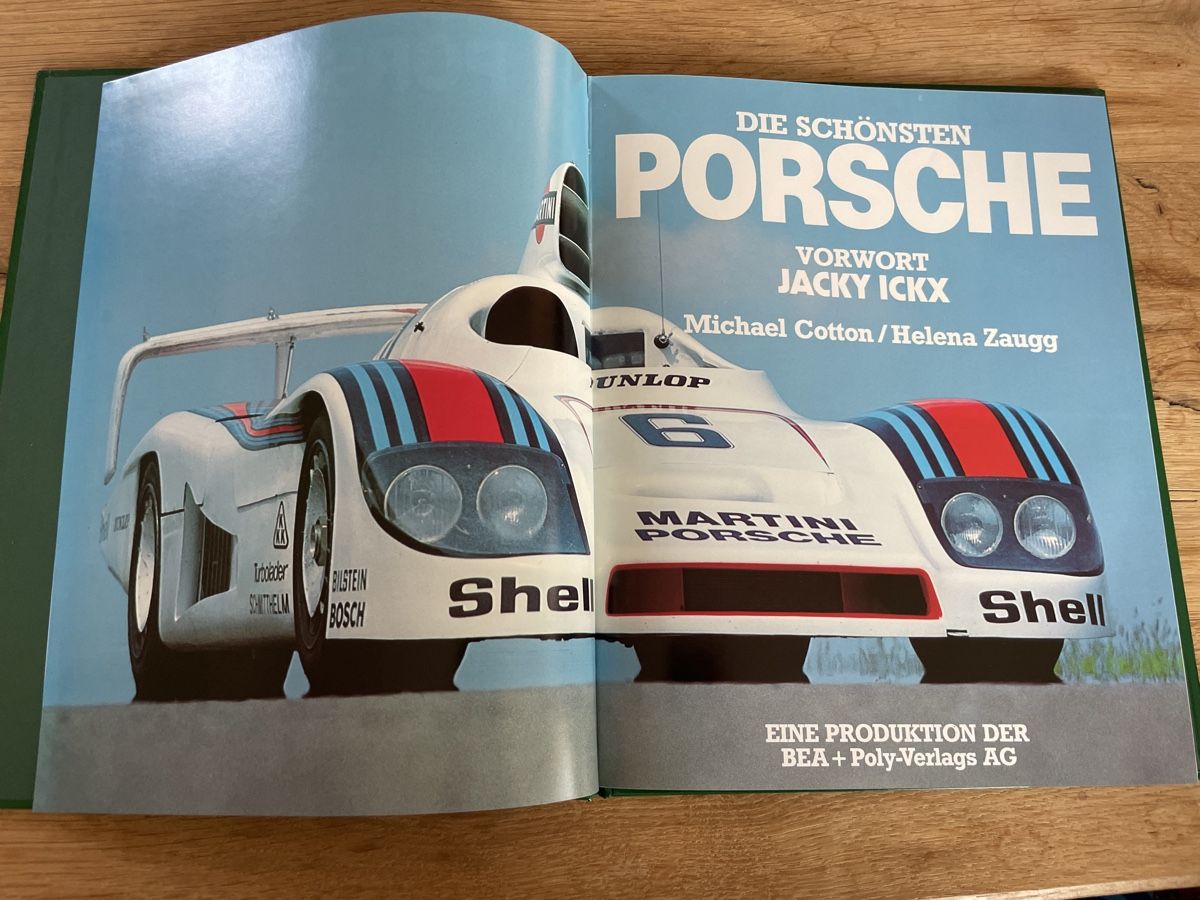 Libri: Die schönsten Porsche - Jacky Ickx Buch – Usato da Winterthur venduto da cheerio97 4