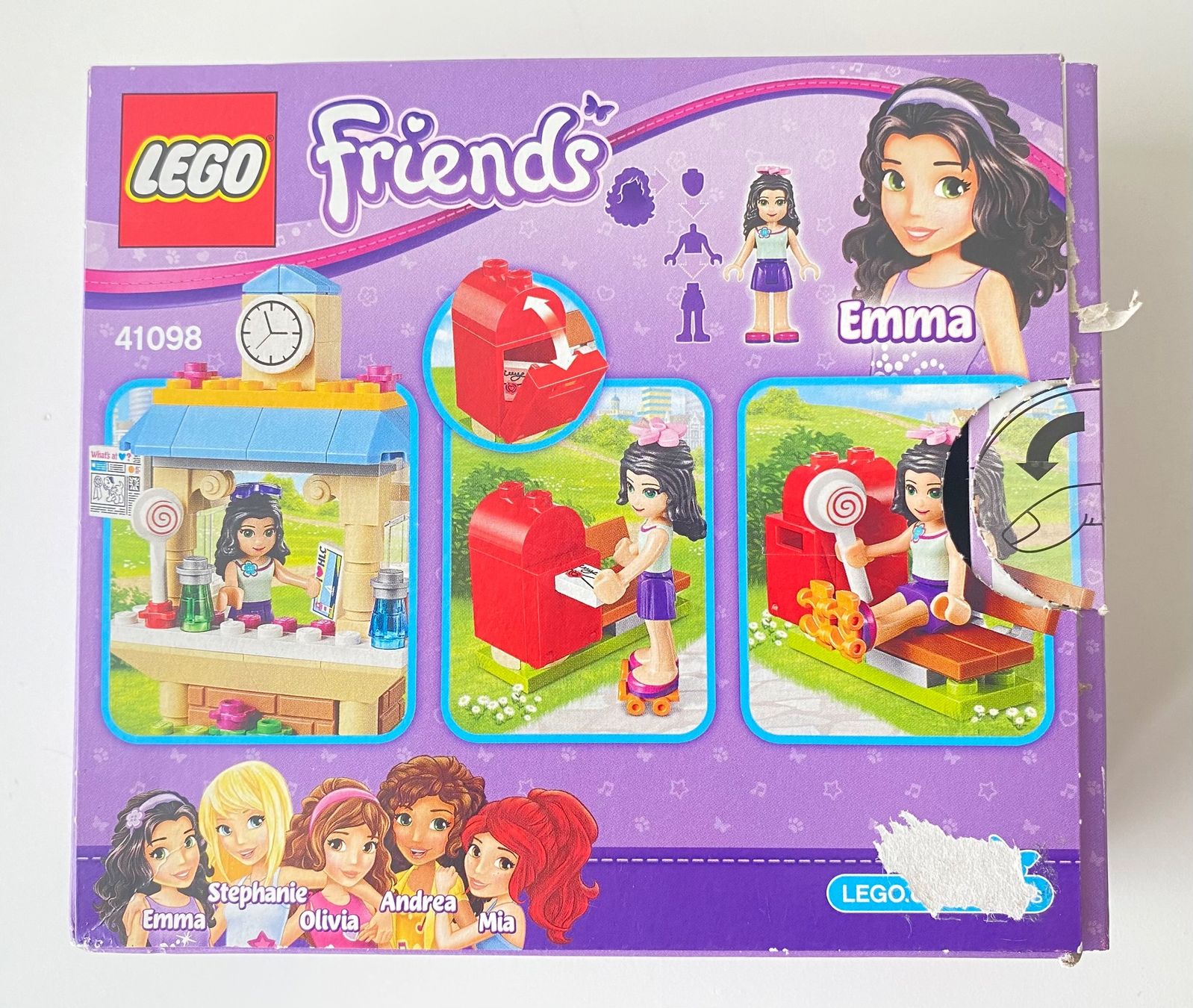 Lego Kit di costruzioni: Lego Friends 41098 Emmas Kiosk – Nuovo (secondo la descrizione) da Mellingen venduto da Lapequenita 1