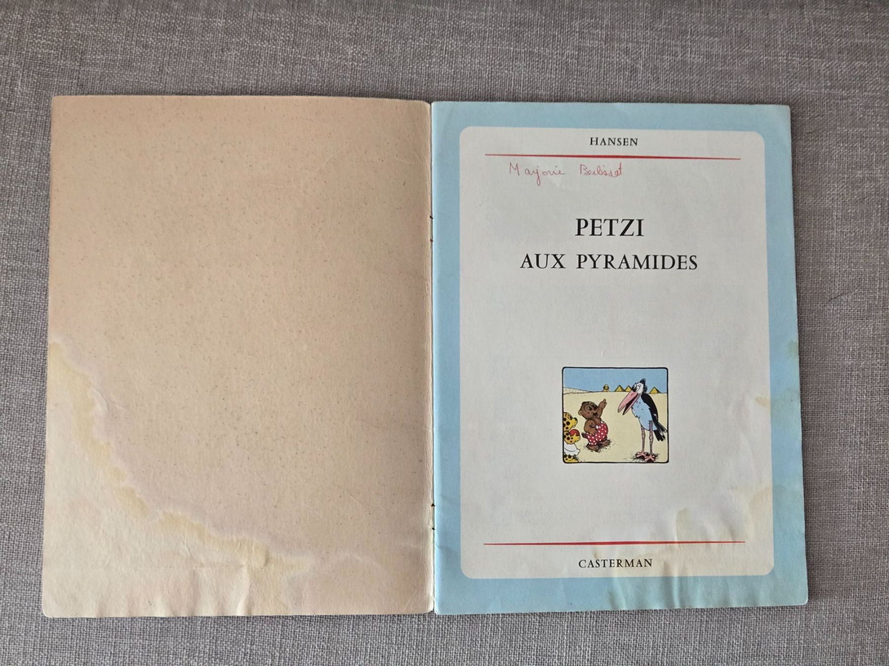 Fumetti: Petzi - Petzi aux pyramides – Usato da Crémines venduto da Blakedrake 2