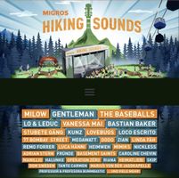 Deux billets Migros Hiking Sounds 2026