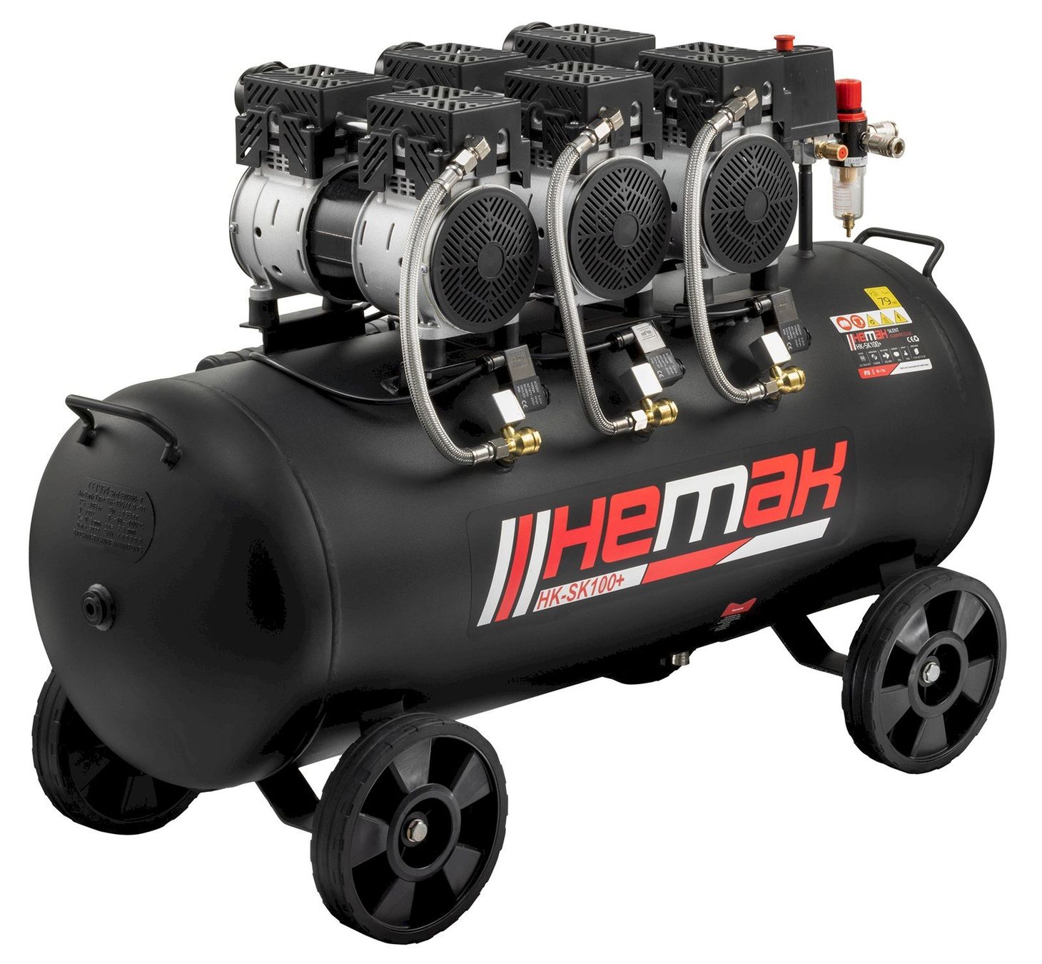 Compressori: HEMAK HK-SK100+ Silent Kompressor – Nuovo e nell'imballaggio originale da Bottighofen venduto da zaap 3