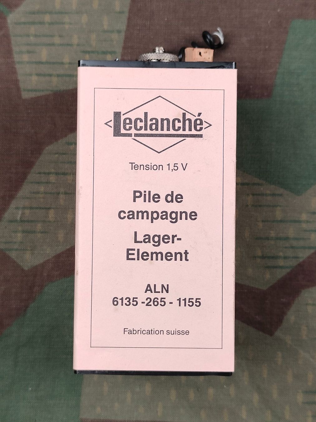 Schweizer Armee Uniformi: Batterie Lager Element, Variante 2 – Usato da Bauma venduto da SwissMilitaria 1