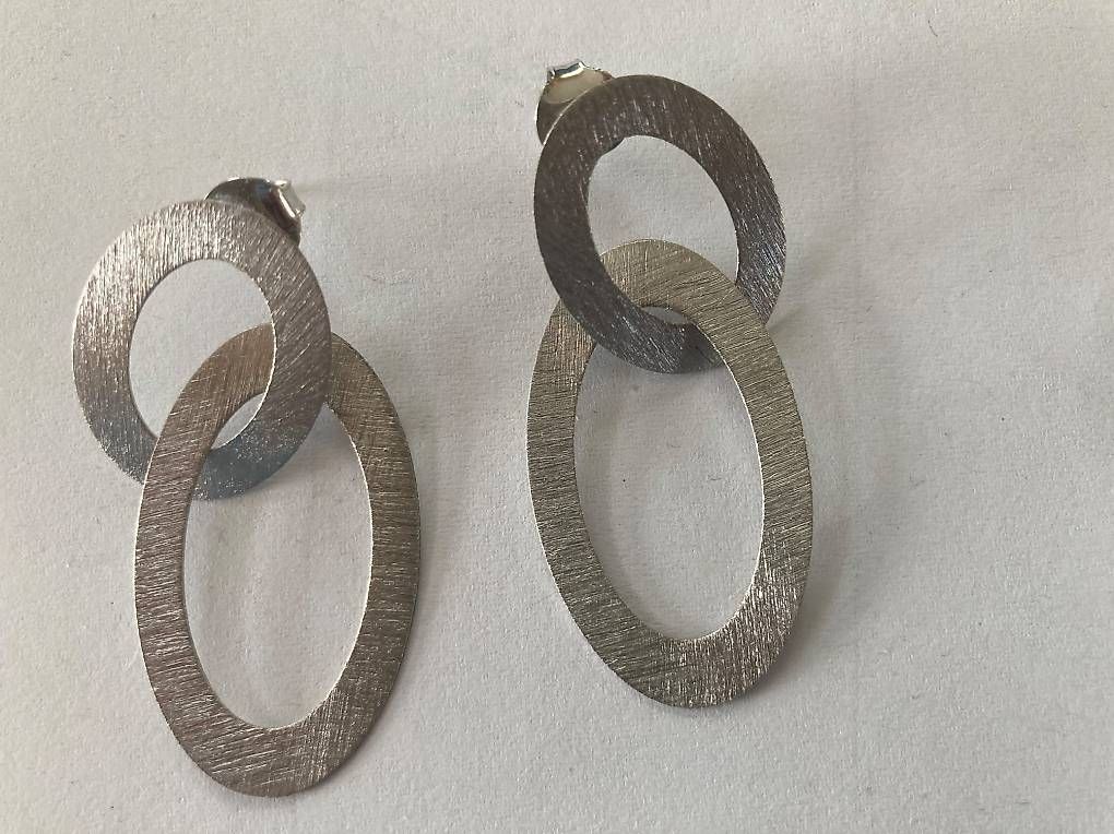 Orecchini pendenti & Orecchini a lobo: fabrikneue Ohrhänger, silber, Glambou – Nuovo e nell'imballaggio originale da Otelfingen venduto da pat_8jmb